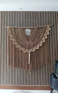 دیوارکوب مکرومه سایزبزرگ