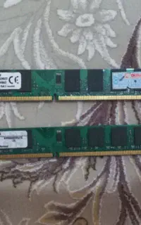 فروش ۲ عدد رم DDR2 کاملاً سالم - برند Kingstone