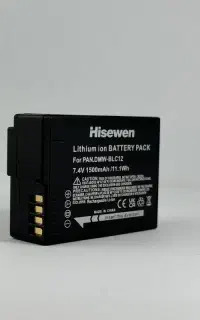 پک کامل باتری دوربین پاناسونیکDMW-BLC12+شارژردوقلو