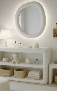 کنسول و آینه