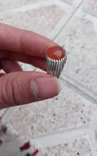 انگشتر نقره یمن کهنه