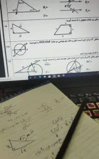 حل سوالات و آزمون های ریاضی و زبان انگلیسی