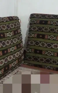 پشتی دست بافت یک جفت