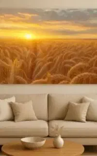 تابلوی گندمزار