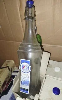بطری شیشه ای