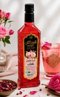 شربت های گیاهی شیرین گل (سیروپ)