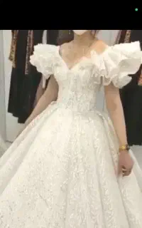لباس عروس سنگ دوزی اتریشی