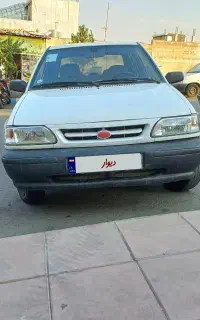 فروش  پراید مدل 98 بدون رنگ
