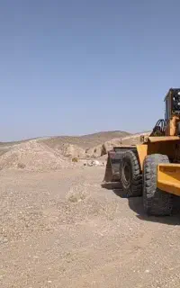 مخلوط کوهی (سرخ خاک) برداشت قانونی و معدنی