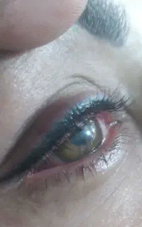 خط چشم ثابت و بن مژه سالن تیک تاک