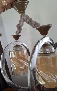 لوستر ۲ شاخه