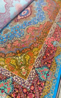 زر بافت کاشان فرش 1500شانه نیو اورلئان