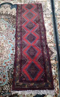 قالی دستباف ۶گلی