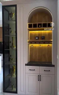 طراحی و اجرای کابینت و کمدو تی وی