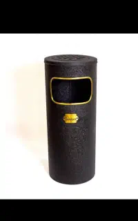 سطل اداری جاسیگاری دار فلزی