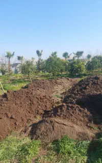 خاک باغچه ای.شن.ماسه.کود دامی.