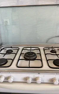 گاز پنج شعله فر دار