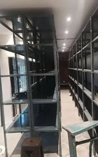 عطار قفسه پایه فلزم