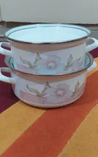 دو عدد قابلمه لعابی نو