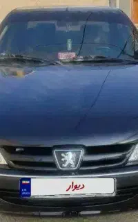 پژو پارس ۹۵دوگانه سوز اسب زین شده