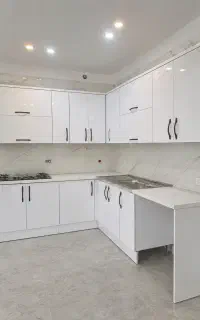 کابینت آماده ۶متری فلز درب چوب