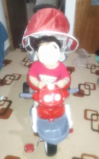 سه چرخه کودک در حد نو ولی کاملا سالم