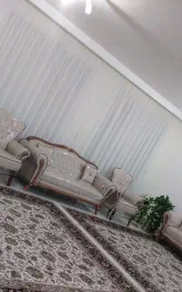 پرده حریر ساده