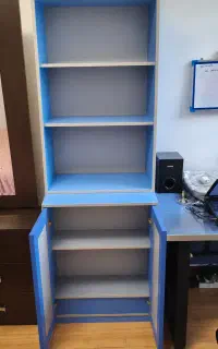 کتابخانه و کمد ام دی اف