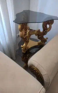 فروش تخت کودک و میز کنار و جلو مبلی