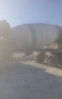 فروش تریلر میکسر بتن ۱۴ مترمکعب  در حد نو