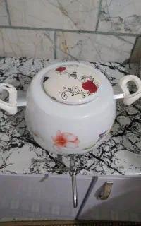 کتری لعابی قدیمی