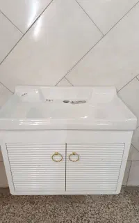 کارگاه تولید روشویی کابینتی