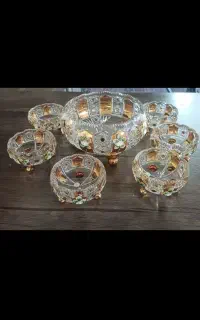 ظروف BOHEMIA اصل کاملا نو همراه با جعبه