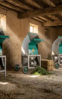 علوفه خردکن تک فاز ۵۰۰ کیلویی