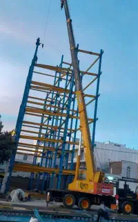 اجرا اسکلت های فلزی وشیروانی درالیگودرز