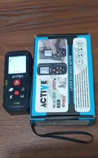 متر لیزری ۱۰۰ متری active شارژی
