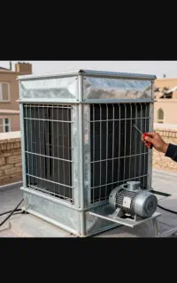 نصب  وتعمیر کولر آبی / عیب یابی و رفع اتصالات