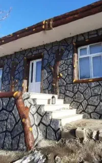 نمای سیمانی طرح دار