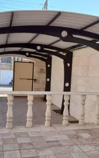 سایبان بدون پایه ،آلاچیق و سردرب و سقف شیر وانی