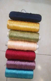 نخ ابریشم نخ قلاب بافی