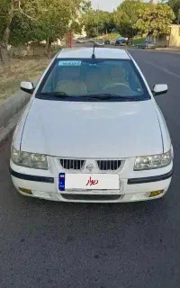 سمند ۹۰ LX فول دوگانه کارخانه بی رنگ درحد