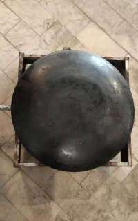 ساج و گاز نان پزی به همراه تخته