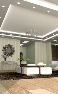 نرده استیل تایل60در60 کناف کاذب ماربل شیت