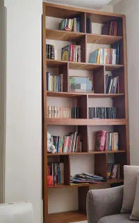 کتابخانه چوبی