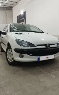 206 تیپ پنج‌ مدل ۹۸کارشناسی سفید