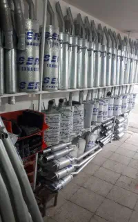 اگزوز دولایه ضدزنگ (وحید)