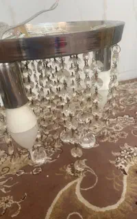 ۴عدد لوستر با لامپش