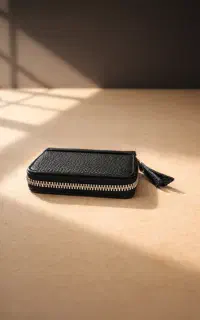 کیف جا کارتی آکاردئونی  دور زیپ
