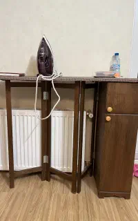 میز اتو چوبی