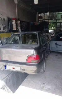 پراید۱۳۲ ازقبل بی رنگ